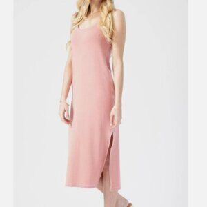 rag & bone Pink Slip Midi Dress